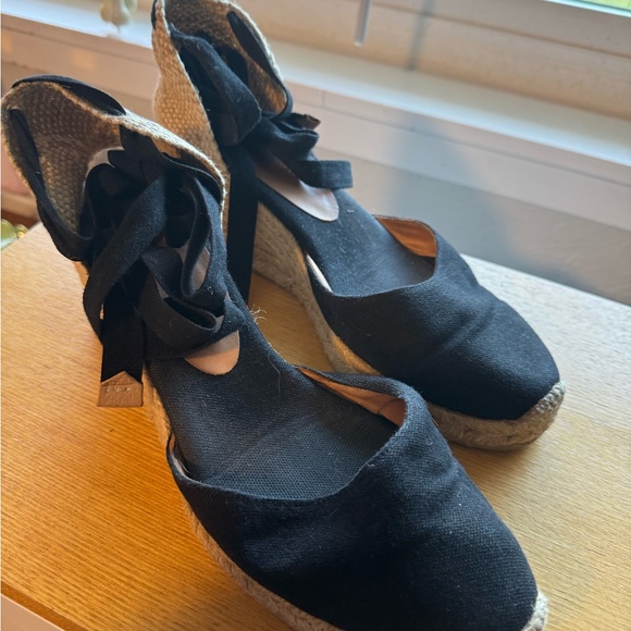 Black Casteñer espadrille wedges Size 40 - Picture 4 of 6